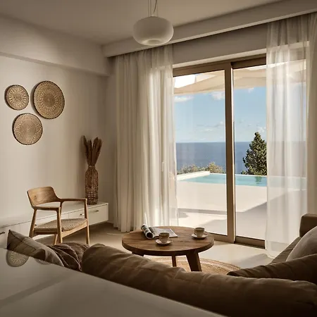 빌라 Thelxi's I - Brand New Seaview Suite! *